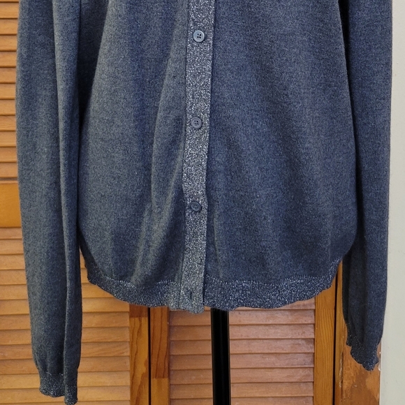 EUC Apostrophe Cardigan Sweater Size Large - Picture 4 of 13